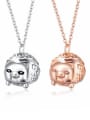 thumb Stainless Steel With Rose Gold Plated Cute Animal pig Necklaces 1