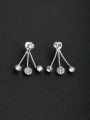 thumb Sector Simple and lovely   925 silver Drop Earrings 0