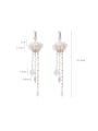 thumb Alloy With  Artificial Pearl  Fashion Flower Water  Drop Earrings 3