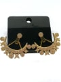 thumb GODKI Luxury Women Wedding Dubai Copper With Gold Plated Fashion Moon Earrings 0