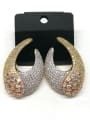thumb GODKI Luxury Women Wedding Dubai Copper With Mix Plated Fashion Hook Earrings 0