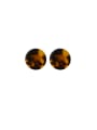thumb Model No 1000003803 The new Gold Plated Zinc Alloy  Drop stud Earring with Gold 0