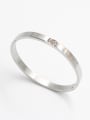 thumb New design Stainless steel  Diamond Bangle in Multi-Color color 59mmx50mm 0