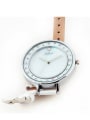 thumb Model No 1000003323 24-27.5mm size Alloy Round style Genuine Leather Women's Watch 0