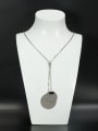 thumb Model No H605098-002 Fashion Platinum Plated Round Necklace 0