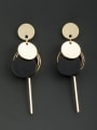thumb Fashion Gold Plated Round Drop drop Earring 0