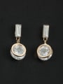 thumb Model No 1000000974 Blacksmith Made Gold Plated Zircon Round Drop drop Earring 0