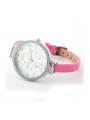 thumb Model No A000479W-002 Fashion Pink Alloy Japanese Quartz Round Genuine Leather Women's Watch 24-27.5mm 0