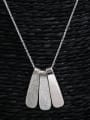 thumb Silver color Silver Statement Necklac 0