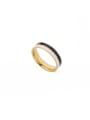 thumb Multicolor Round Band band ring with Gold Plated Stainless steel Enamel 0