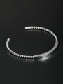 thumb New design Platinum Plated  Bangle in White color 0