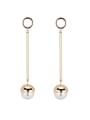 thumb Model No X1000003798 style with Gold Plated Zinc Alloy Drop drop Earring 0