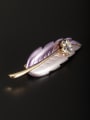 thumb The new Gold Plated Rhinestone Flower Lapel Pins & Brooche with Purple 0