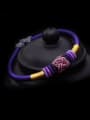 thumb Handmade New design Chinlon  Bracelet in Purple color 0