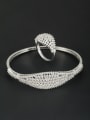 thumb Round style with Platinum Plated Zircon 2 Pieces Set 0