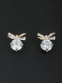 thumb Fashion Gold Plated Butterfly Studs stud Earring 0