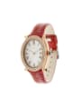 thumb Model No 1000003279 24-27.5mm size Alloy Round style Genuine Leather Women's Watch 0