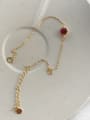 thumb Round style with Gold Plated Silver Necklac 0