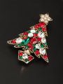 thumb Multi-Color Star Lapel Pins & Brooche with Gold Plated Rhinestone 0