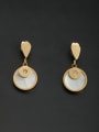 thumb Model No 1000001507 Custom Gold Round Drop drop Earring with Stainless steel 0