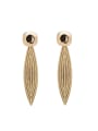thumb style with Gold Plated Zinc Alloy Drop drop Earring 0