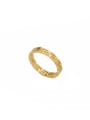 thumb Personalized Gold Plated Stainless steel Gold Personalized Band band ring 0