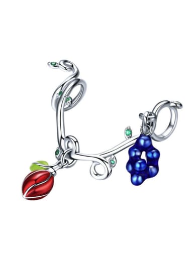 925 Silver Fruit charms