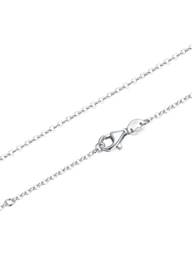 chain 925 silver snowflake charms