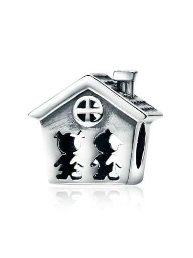 custom 925 silver warm house charms