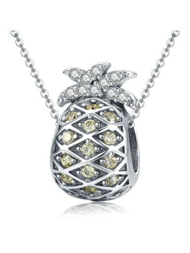 Bead chain 925 Silver Pineapple charms