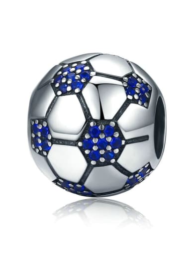 Football passion 925 silver various sports ball charms