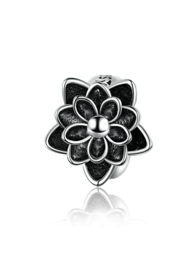 custom 925 silver lotus charms