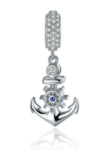 custom 925 silver anchor charms