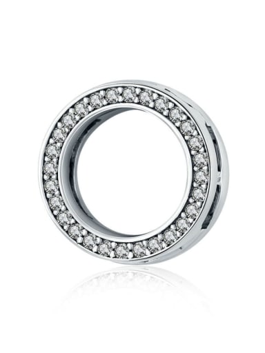 Bead 925 silver artificial zircon charms