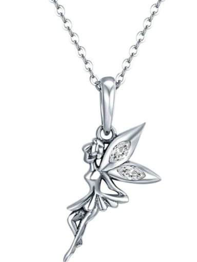 Pendant Chain 925 Silver Angel charms