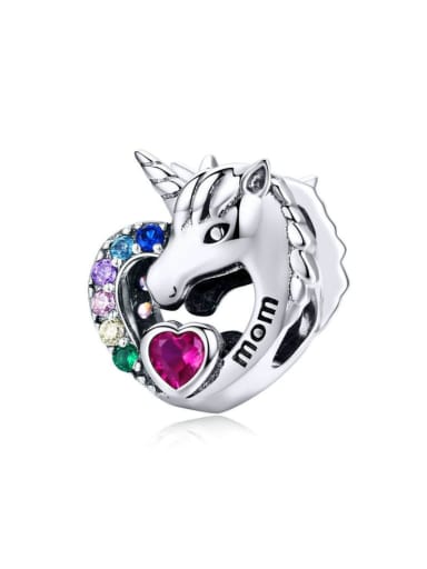 925 Silver Romantic Unicorn charms