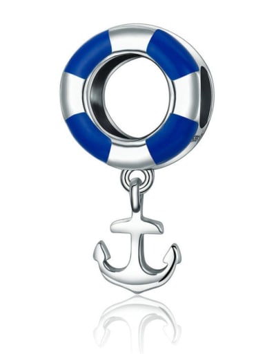 custom 925 silver cute anchor charms