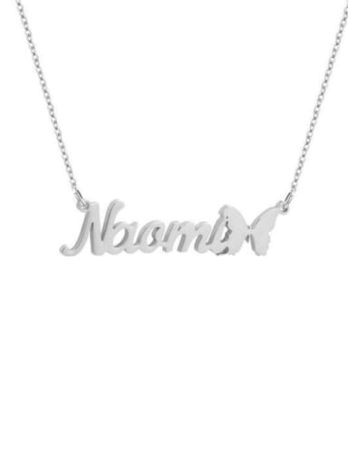 Butterfly Style Custom Name Necklace