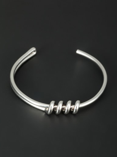 New design Platinum Plated  Bangle in color
