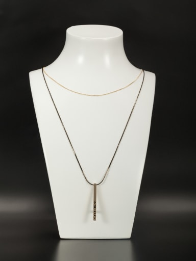 chain style with Gold Plated Copper Neckl