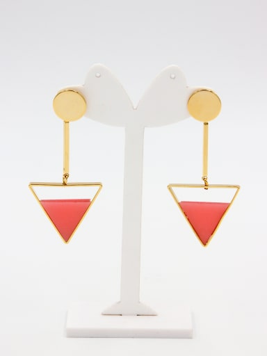 style with Gold Plated Hoop drop Earring