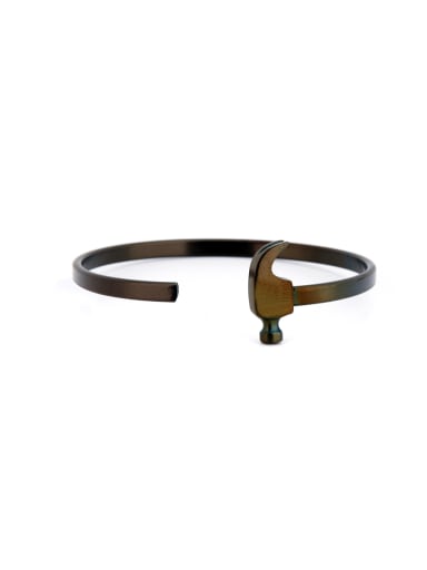 Mother's Initial Bangle with Statement