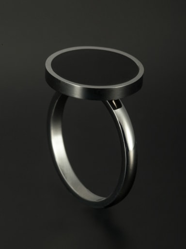 Rust color Stainless steel Round Ring 6-9#