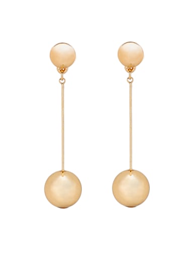 Model No X1000003794 The new Gold Plated Zinc Alloy  Drop drop Earring with Gold