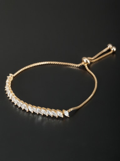 Fashion Gold Plated Charm Bracelet