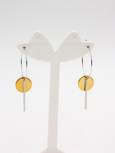 Personalized Gold Plated  Hoop hoop Earring
