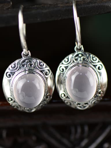 style with Silver Gemstone Drop drop Earring