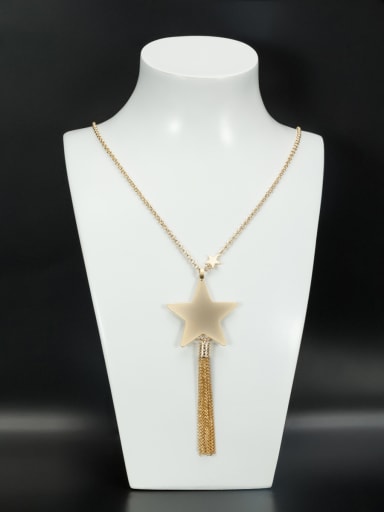 Fashion Gold Plated Star Necklace