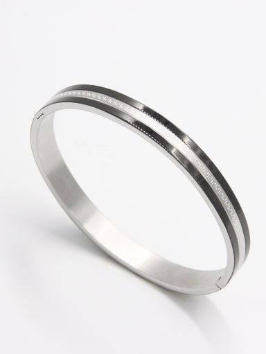 Model No A000046H-004 The new  Stainless steel   Bangle with Multicolor  63MMX55MM