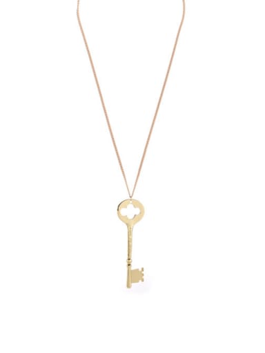 Locket style with Gold Plated Zinc Alloy Necklac